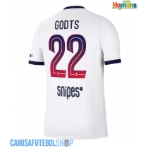Camisa de time de futebol Paris Saint-Germain Mika Godts #22 Replicas 2º Equipamento 2026-27 Manga Curta